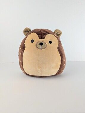 Squishmallows Hans the Brown Hedgehog Plush
